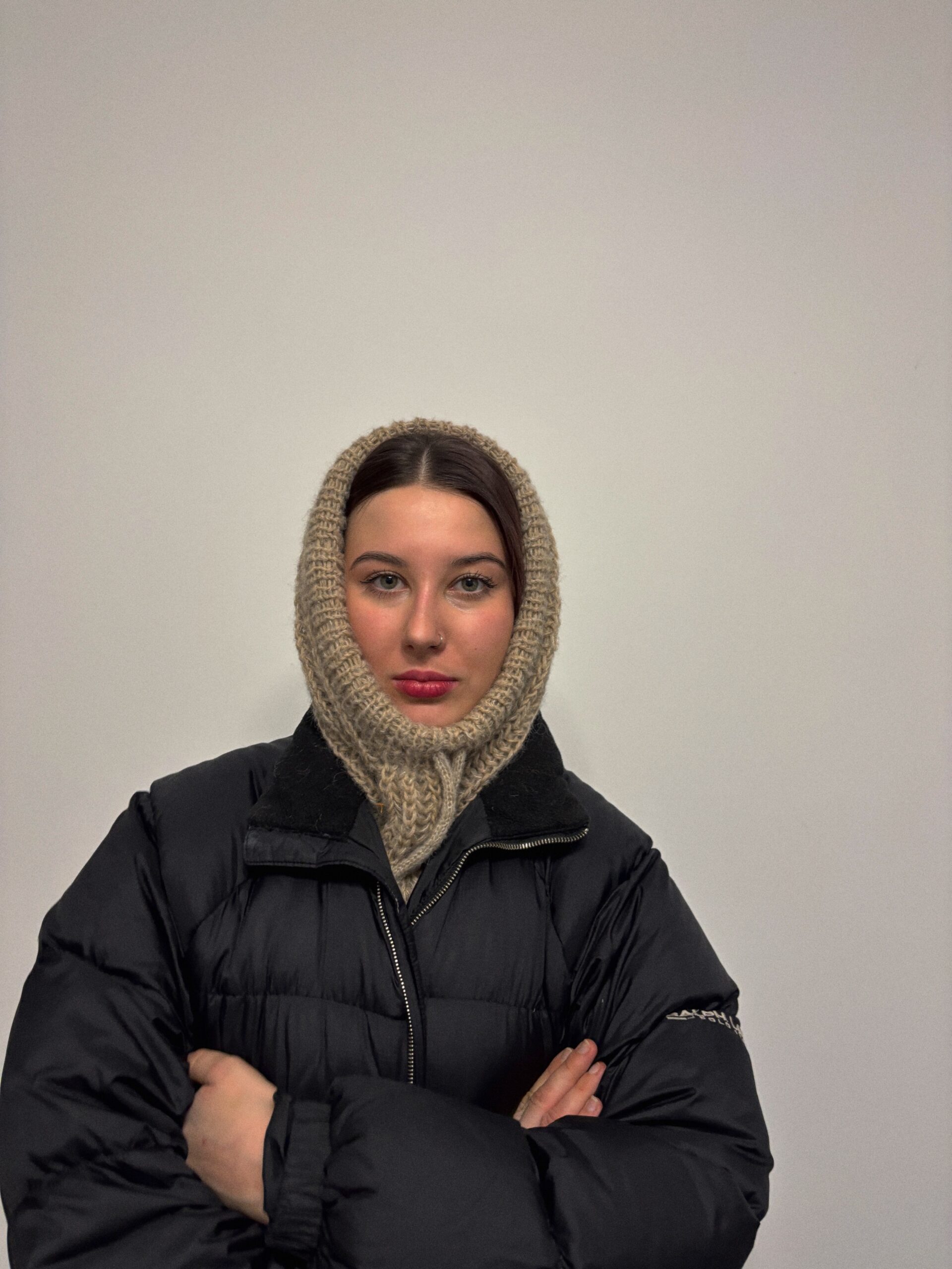Kominiarka piaskowa noszona — alpaka